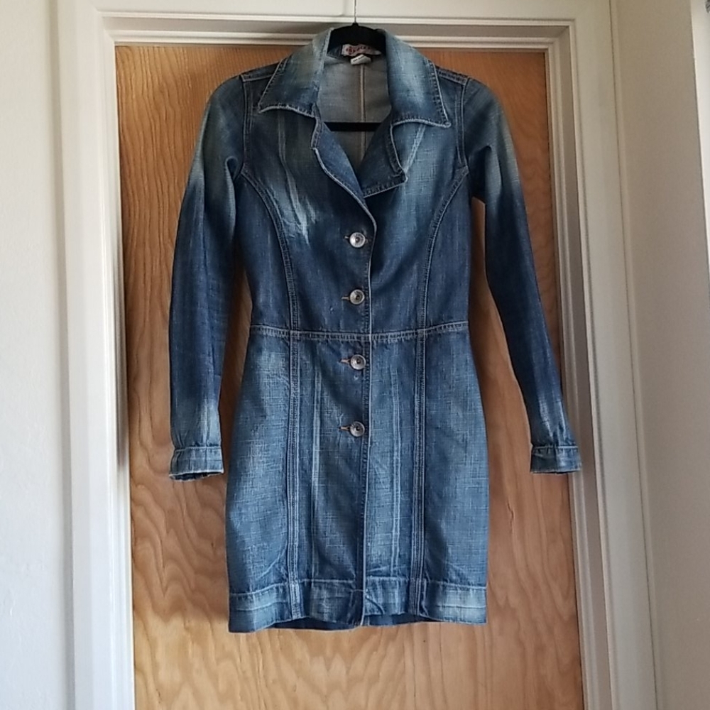 Blue Steel Jean long Jacket